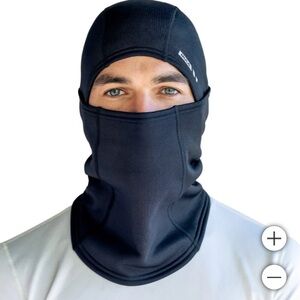 Bula Black Balaclava Winter Face Covering - Black